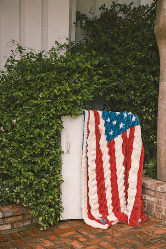 Lush Flag Blanket