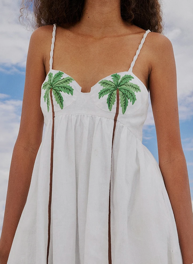 Palm tree dress hotsell