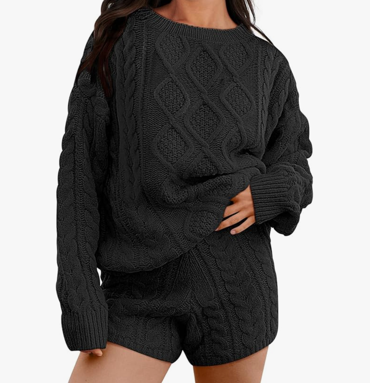 Analogie Cable Knit Set - Forest main image 1