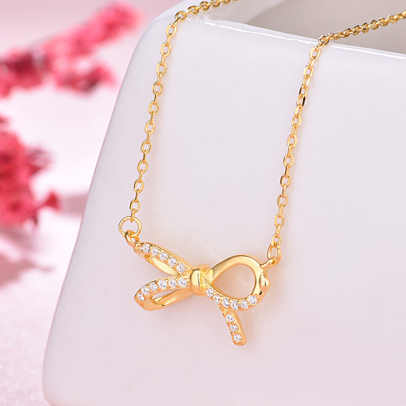 Bow Necklace