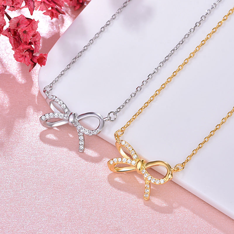 Bow Necklace