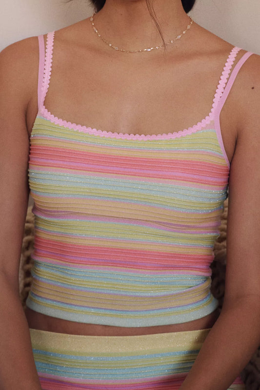 Sparkle Stripe Tank