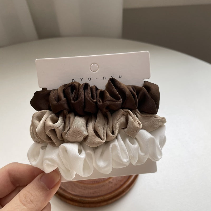 Silk Satin Scrunchies