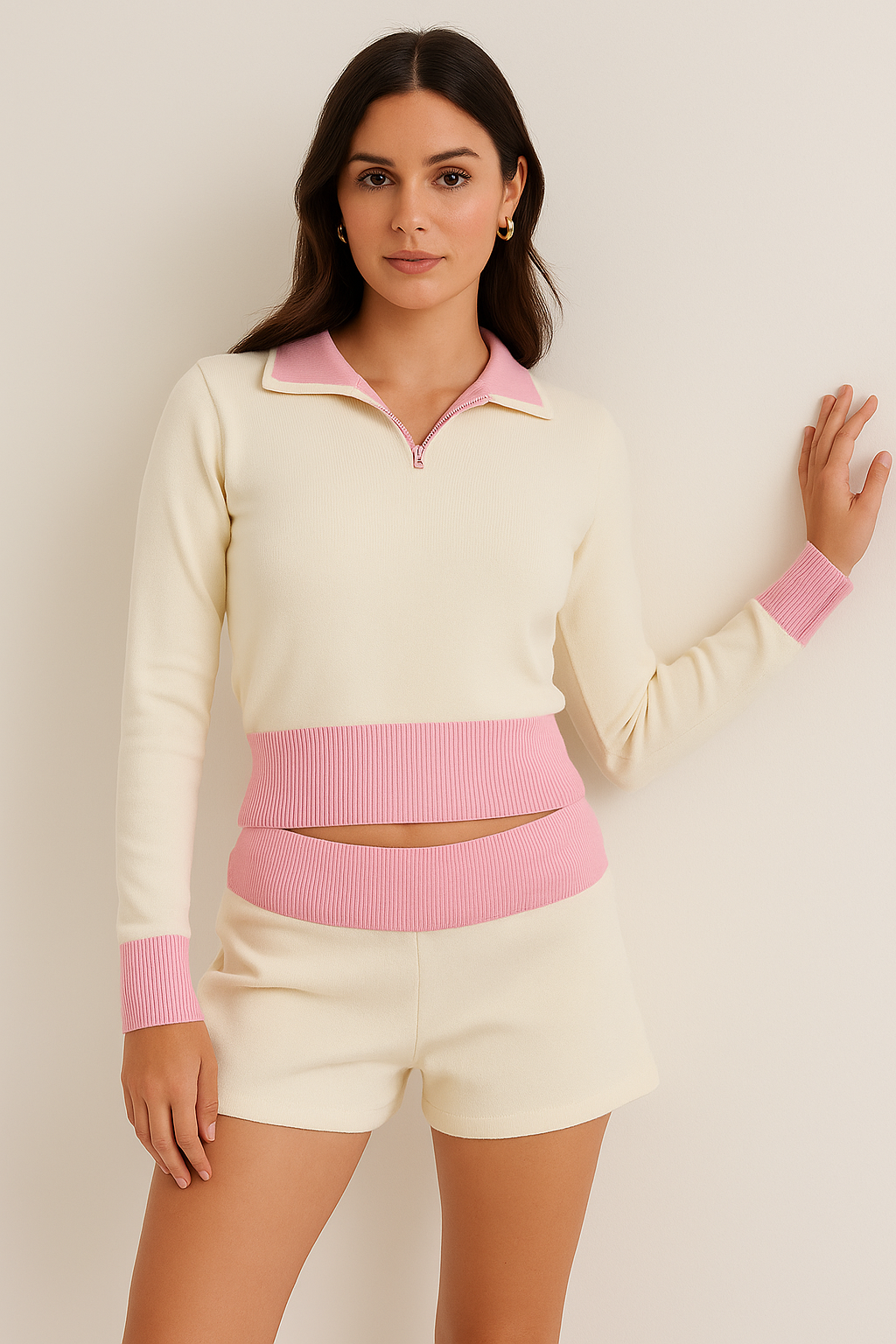 Pink & Cream Set