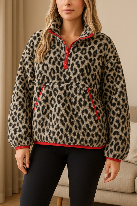 Arctic Leopard Sherpa