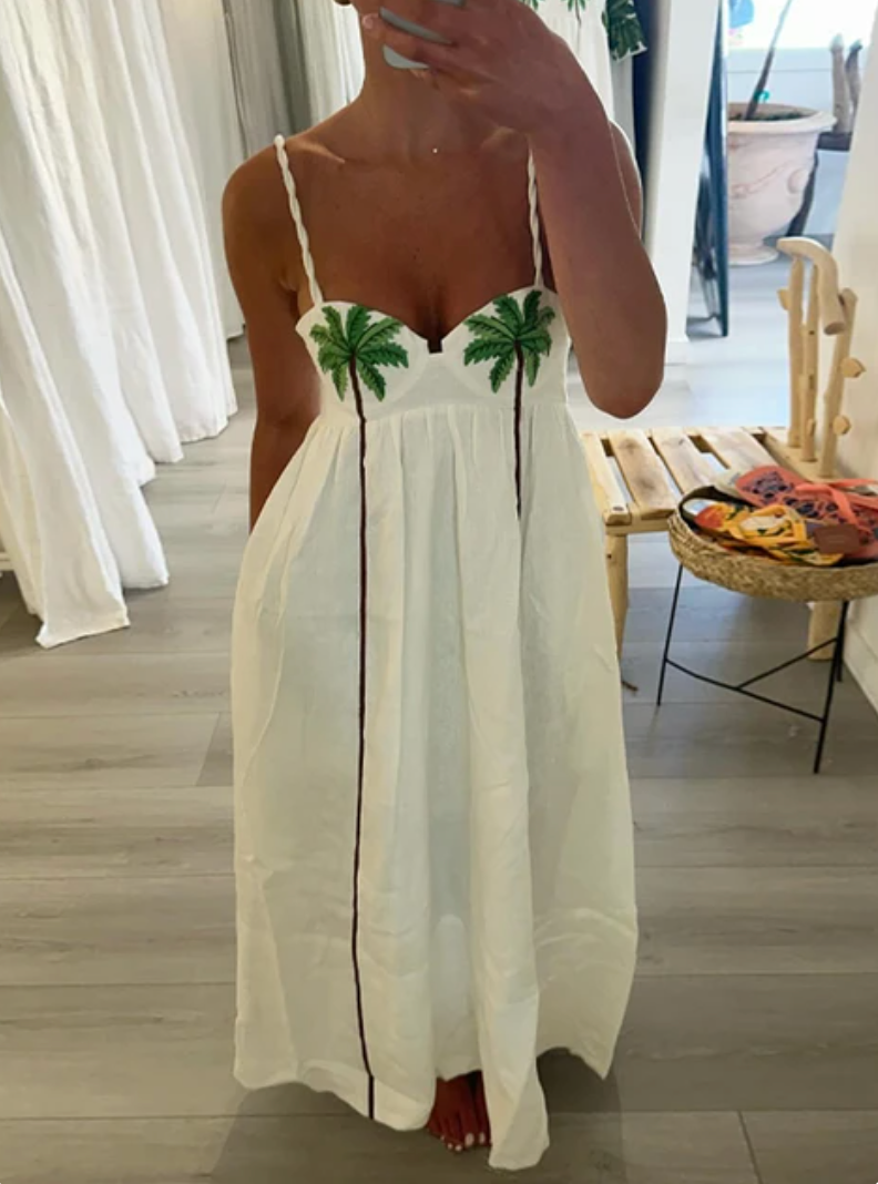 Palm Tree Dress Attirian