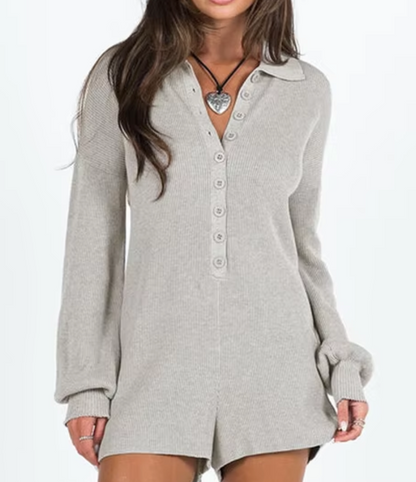 Fall Knit Romper