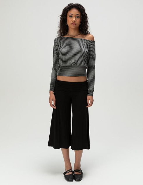 Low Rise Gaucho Pants