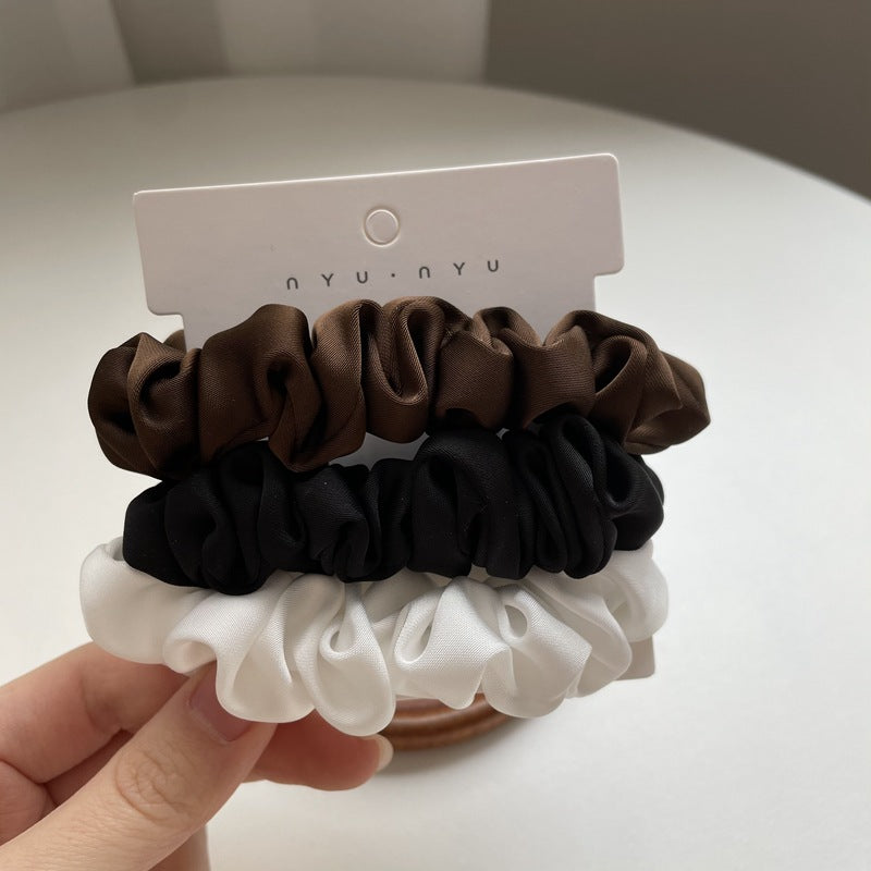 Silk Satin Scrunchies